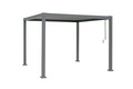 Pergola m/justerbart tag 3 x 3 meter - Sunlife®
